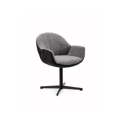 Naber Stuhl Sitro 1AC, Gestell Schwarz matt, drehbar,...