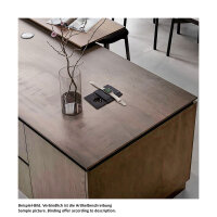 Evoline® Circle80 mit Schiebedeckel DisQ, Schwarz matt