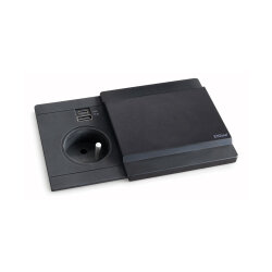 Evoline® Circle80 mit Schiebedeckel, mit...