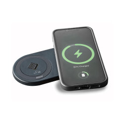 Evoline® One DisQ USB A+C Qi, Ladestation, mit...