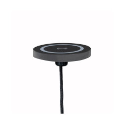 Evoline® Qi Charger, Ladestation, Schwarz matt