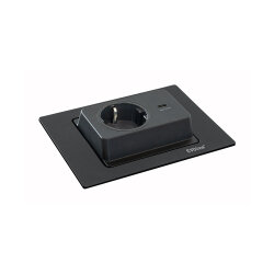 Evoline® Spin USB C, Schwarz matt