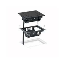 Evoline® Spin, Schwarz matt