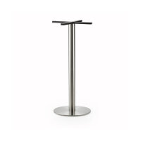 Naber Tischgestell Livia SR Edelstahl, H 1080 mm