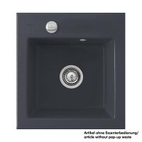 Villeroy & Boch Einbauspüle Subway 45 XS mit Handbetätigung Classicline i4 Graphit -NEUWERTIG-