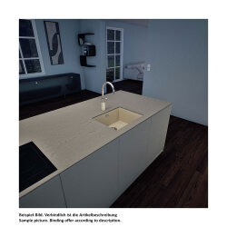 Schock Küchenarmatur SC-520 Chrom/Cristadur Magnolia -NEUWERTIG-