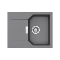 Schock Einbauspüle Cristalite Manhattan D-100 XS A GCR Croma  Exzenterbedienung -NEUWERTIG-