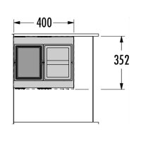 Hailo Abfallsammler 3608601 Cargo Aqua 600 13/13/D