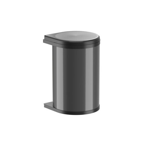 Hailo Abfallsammler 3520071 Mono 20 dunkelgrau / schwarz