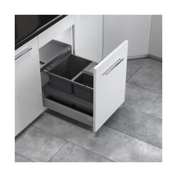 Hailo Abfallsammler 3620471 AS Separato  K 450 18/8/8/D dunkelgrau