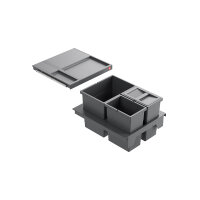 Hailo Abfallsammler 3620471 AS Separato  K 450 18/8/8/D dunkelgrau