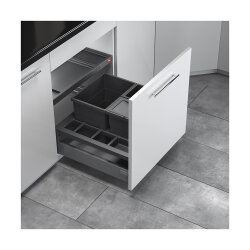 Hailo Abfallsammler 3620651 AS Separato K 600 18/8/8/D...