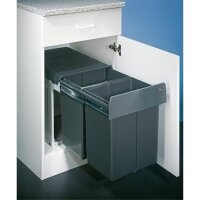 WESCO 887911-11 Einbau Abfallsammler Profiline Double-Master-Maxi 40 DT
