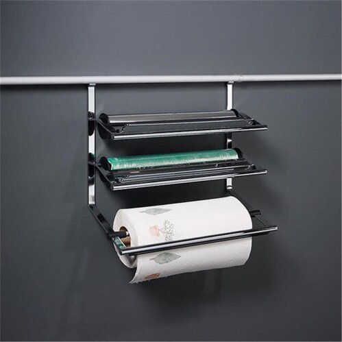 Linero 2000 Rollenhalter 3-fach Edelstahl-Finish