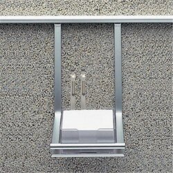 Linero 2000 Schreibsethalter Edelstahl-Finish