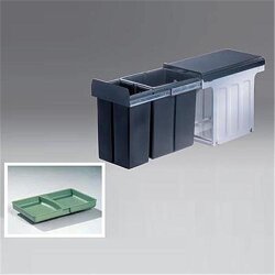 WESCO 857421-11 Einbau Abfallsammler Profiline Bio-Double...