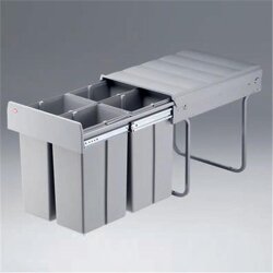 WESCO 757711-85 Einbau Abfallsammler Bio-Quartett 40 DT,...