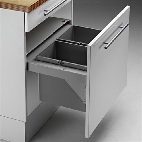 Hailo Abfallsammler 3643141 Raumspar Tandem