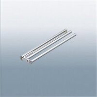 Handtuchhalter Alu, 2-armig, alu-silber