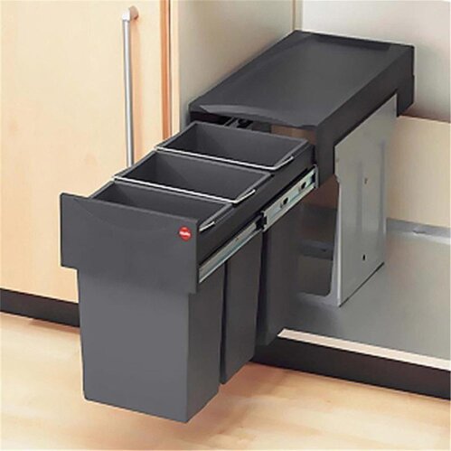Hailo Abfallsammler 3666131 Terzett 10/10/10 dunkelgrau