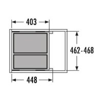 Hailo Abfallsammler 3610521 Euro Cargo S 500 30/19