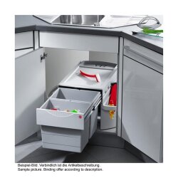 Hailo Abfallsammler 3645121 Rondo 18/18/ME