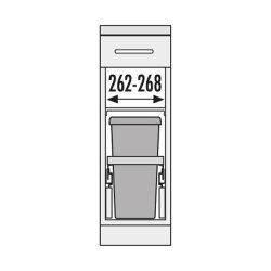 Hailo Abfallsammler 3610121 Euro Cargo S 300 30