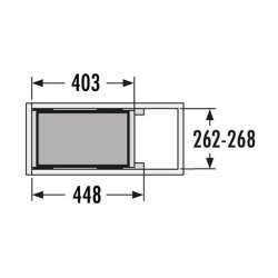 Hailo Abfallsammler 3610121 Euro Cargo S 300 30