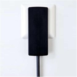 Schulte EVOline Plug mit Kabel 150 cm und 3-fach-Steckdose, weiß