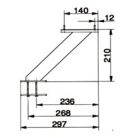 Barkonsole AKO-1, Aluminium