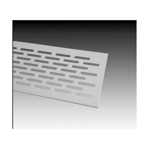 Schüco Lüftungsgitter 750 x 70 mm, Alu silberfarben