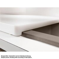 BLANCO Schneidbrett Kunststoff weiß 540 x 260 mm