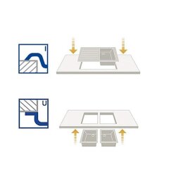 BLANCO Einbauspüle DALAGO 45 Silgranit anthrazit