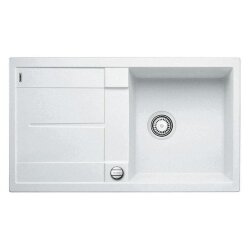 BLANCO Einbauspüle METRA 5 S Silgranit weiß