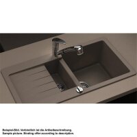 Schock Unterbauspüle Cristalite Typos D-150 S U