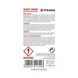 Pyramis Shiny Sinks Reinigungsmittel 200 ml