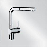 BLANCO Küchenarmatur LINUS-S Hebel rechts Einhebelmischer Chrom | Hochdruck