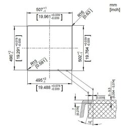 BLANCO Einbauspüle DALAGO 5-F Silgranit flächenbündig einbaubar cafe