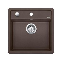 BLANCO Einbauspüle DALAGO 5-F Silgranit flächenbündig einbaubar cafe