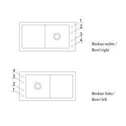 Villeroy & Boch Einbauspüle Timeline 60