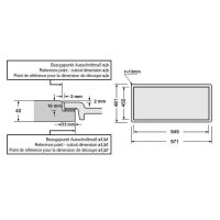 Villeroy & Boch Einbauspüle flächenbündig Timeline 60 Flat