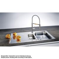 Franke Einbauspüle Argos G AGX 251 G Edelstahl, Druckknopfventil