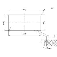 BLANCO Einbauspüle METRA 6 S-F flächenbündig einbaubar weiß