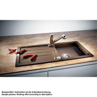 Franke Einbauspüle Strata STG 614-86 Fragranit+, Excenterventil, Cashmere