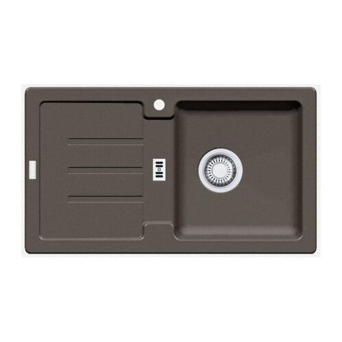 Franke Einbauspüle Strata STG 614-78 Fragranit+, Stopfenventil Cashmere