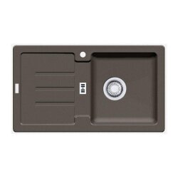 Franke Einbauspüle Strata STG 614-78 Fragranit+, Stopfenventil Cashmere