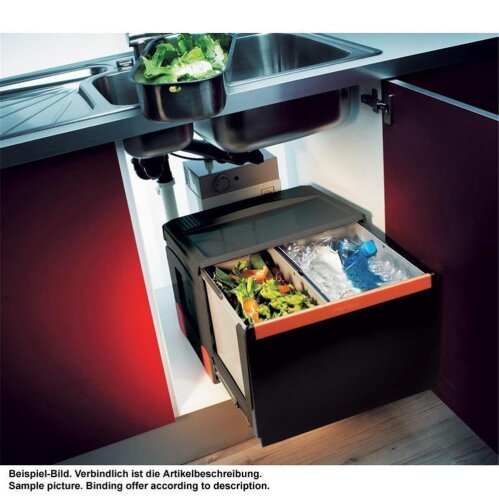 einbau abfallsammler 2 fach