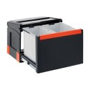 Franke Einbau-Abfallsammler Sorter Cube 50 Handauszug 2-fach