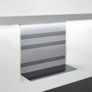 Linero MosaiQ Deko-Einleger B=235 mm, Rauchglas