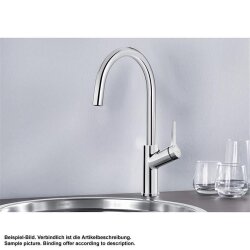 BLANCO Küchenarmatur CARENA Einhebelmischer Chrom |...